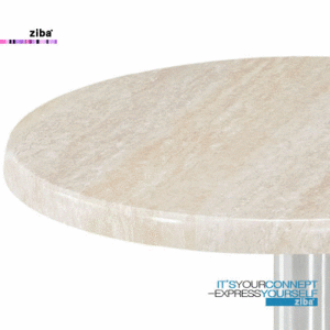 [양면 코팅]멜라민 대리석 원형 테이블(Stone Table)ZT922
